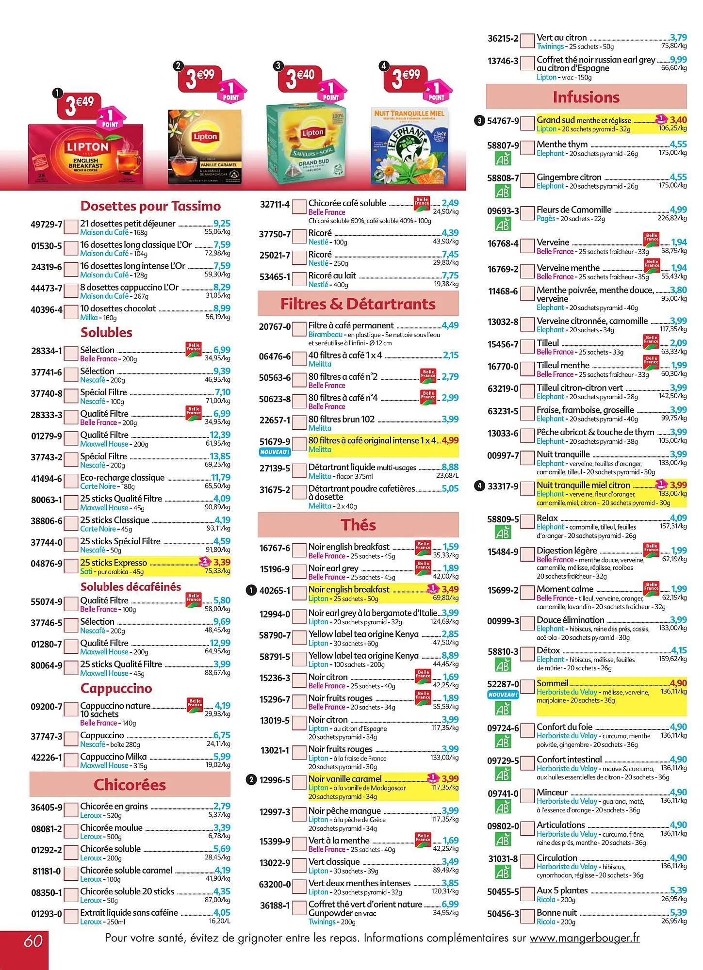 Catalogue Maximo du 30 mars au 23 avril 2026 - Catalogue page 60