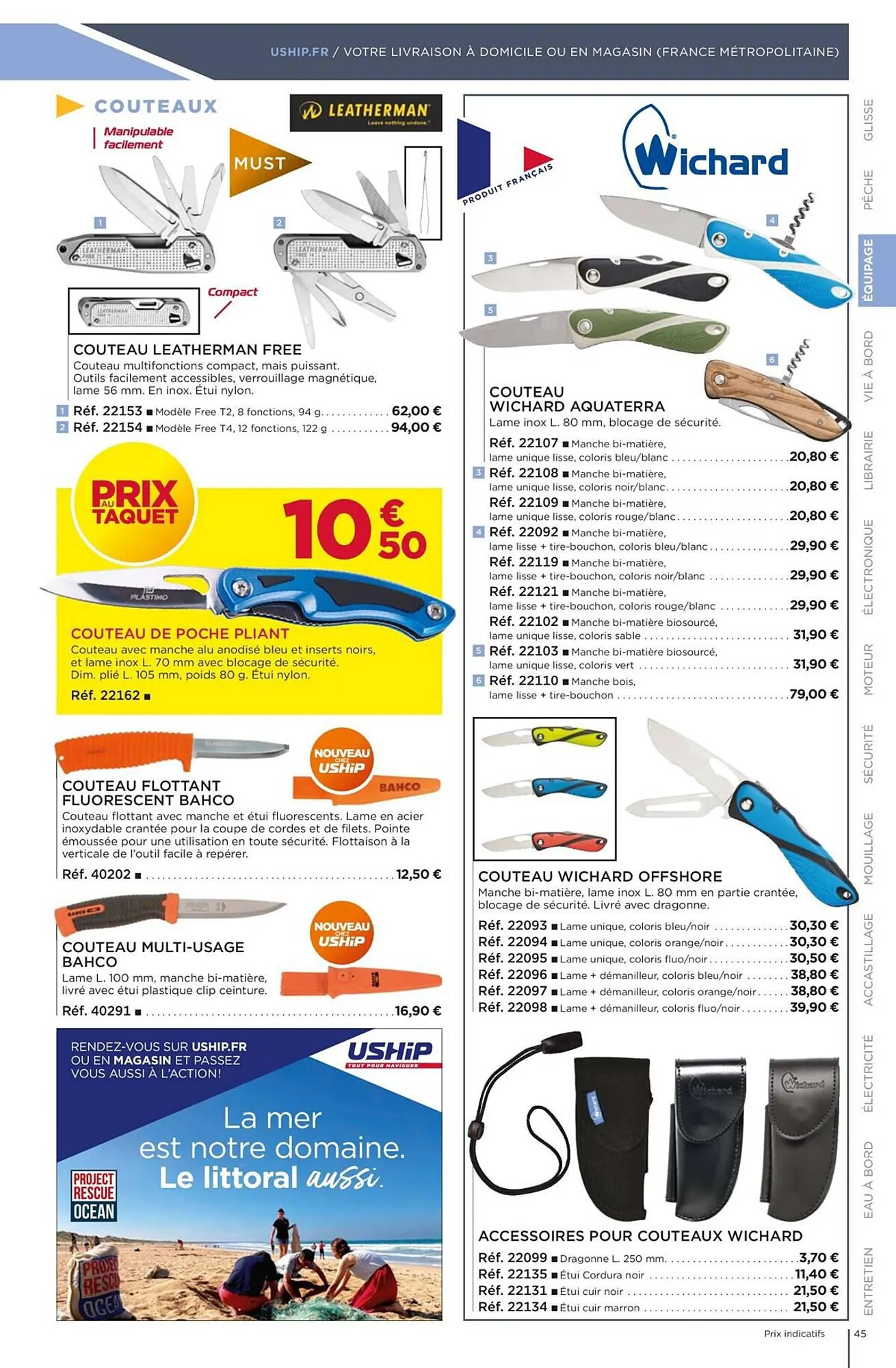 Catalogue Uship du 1 mars au 31 décembre 2023 - Catalogue page 45