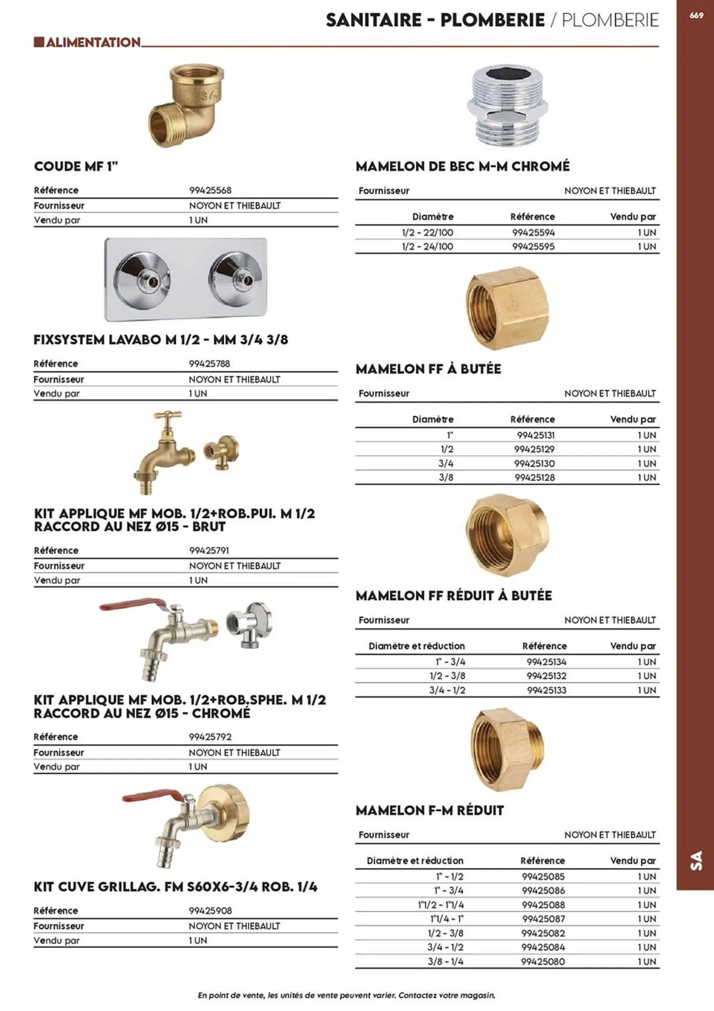 Catalogue Tout faire matériaux du 17 décembre au 30 décembre 2025 - Catalogue page 632