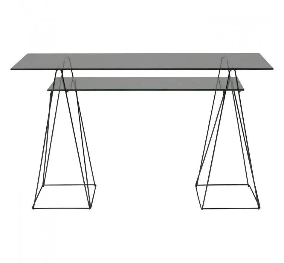 Bureau Polar 135x65cm noir Kare Design
