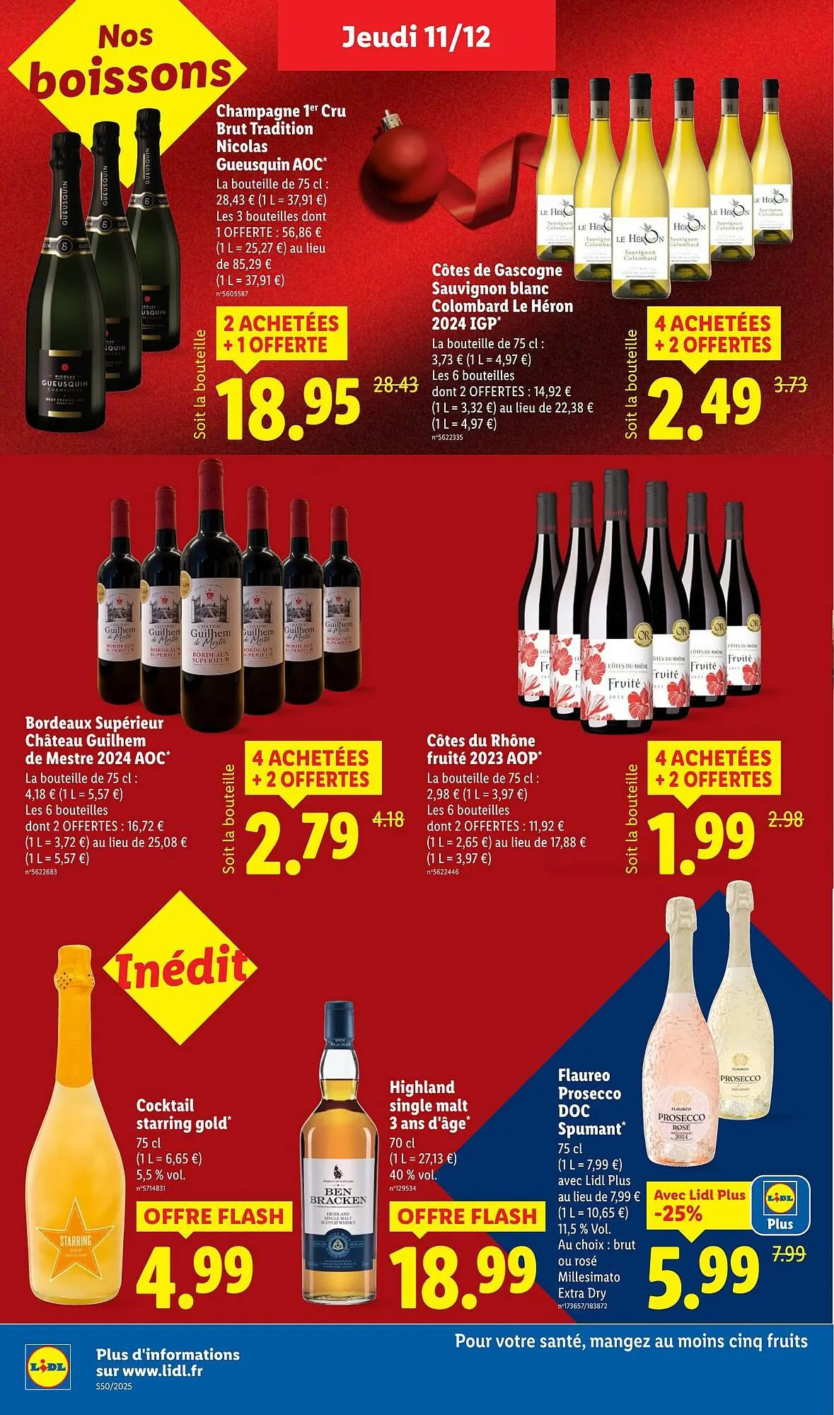 Catalogue Lidl du 11 décembre au 17 décembre 2025 - Catalogue page 36