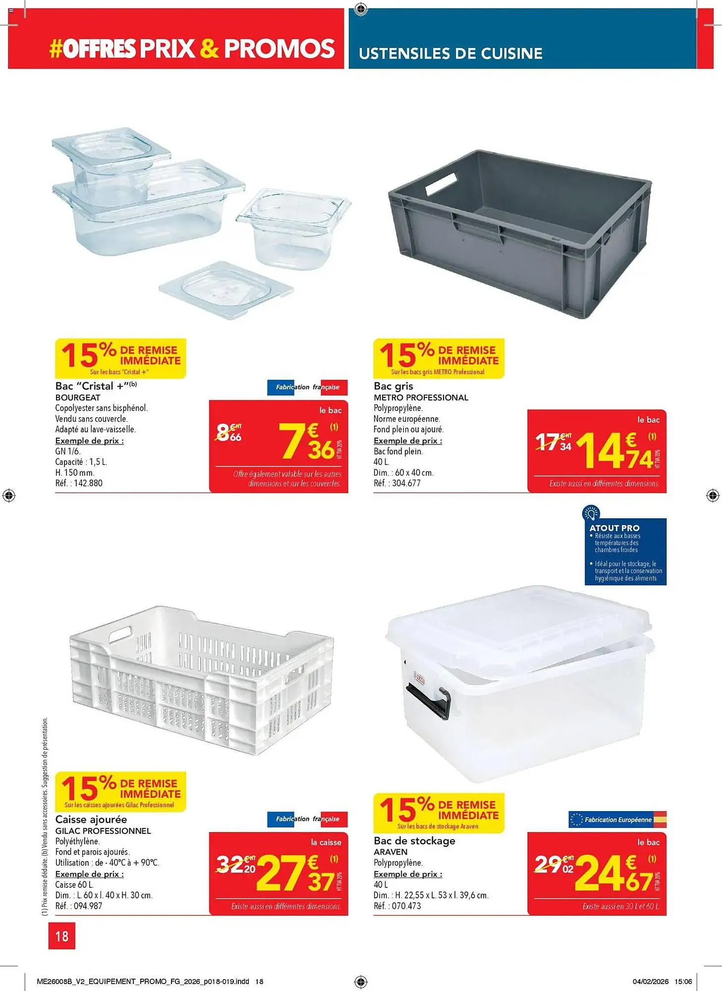 Catalogue METRO du 26 février au 25 mars 2026 - Catalogue page 18