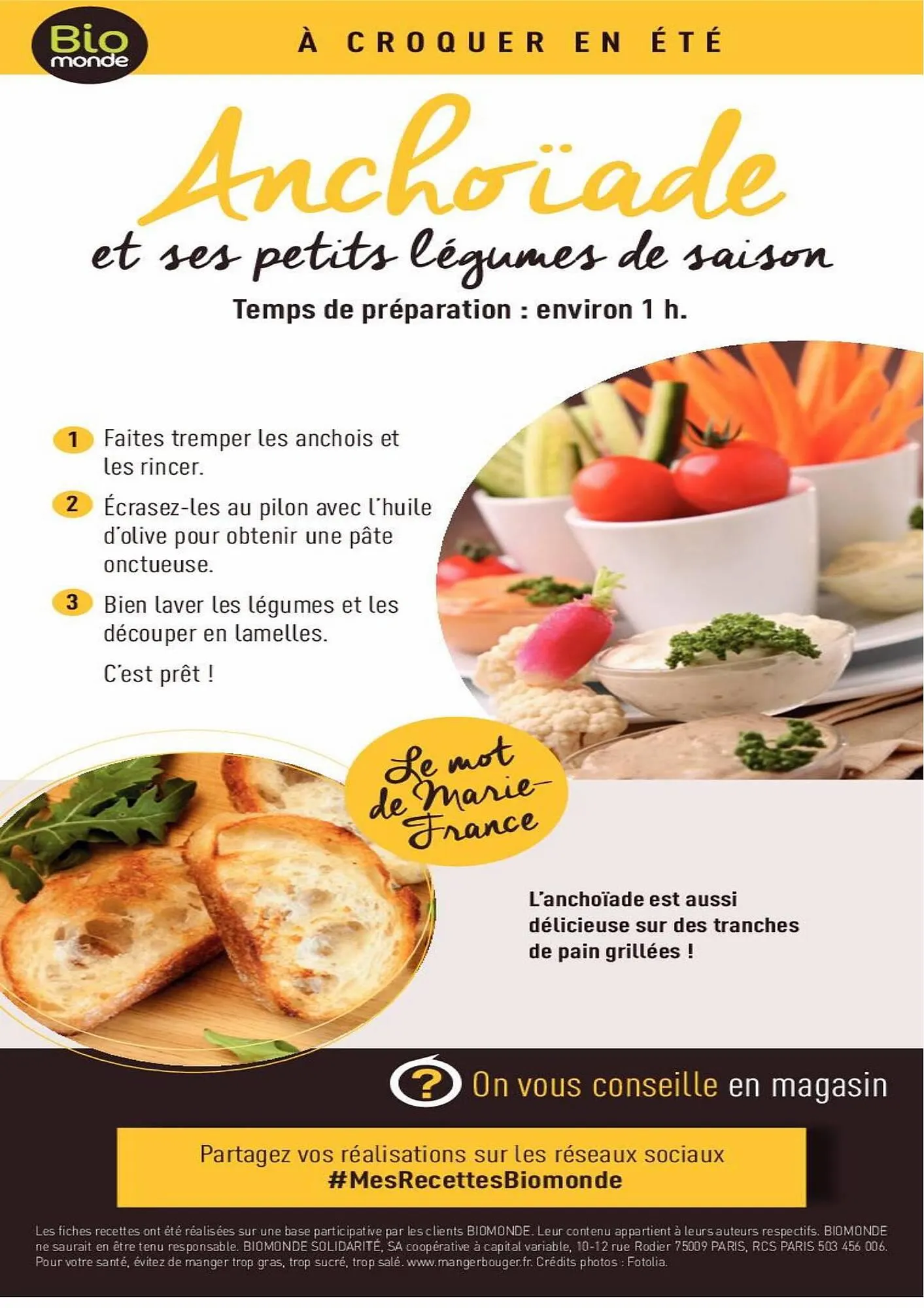 Catalogue Biomonde du 10 mai au 31 août 2023 - Catalogue page 3