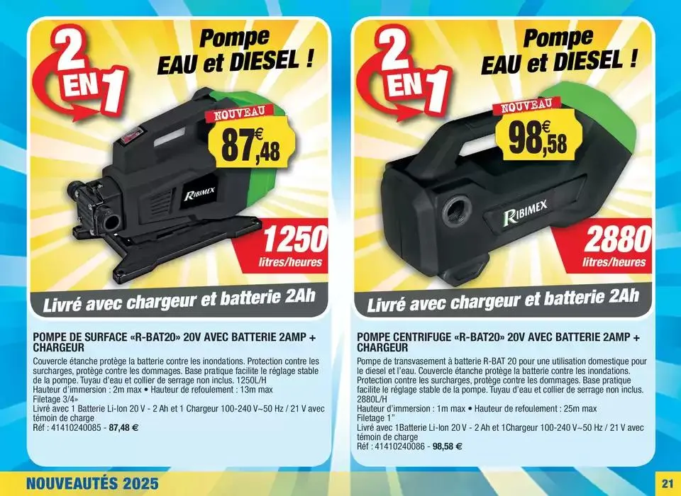 Spécial nouveautés 2025 du 25 février au 31 mai 2025 - Catalogue page 21