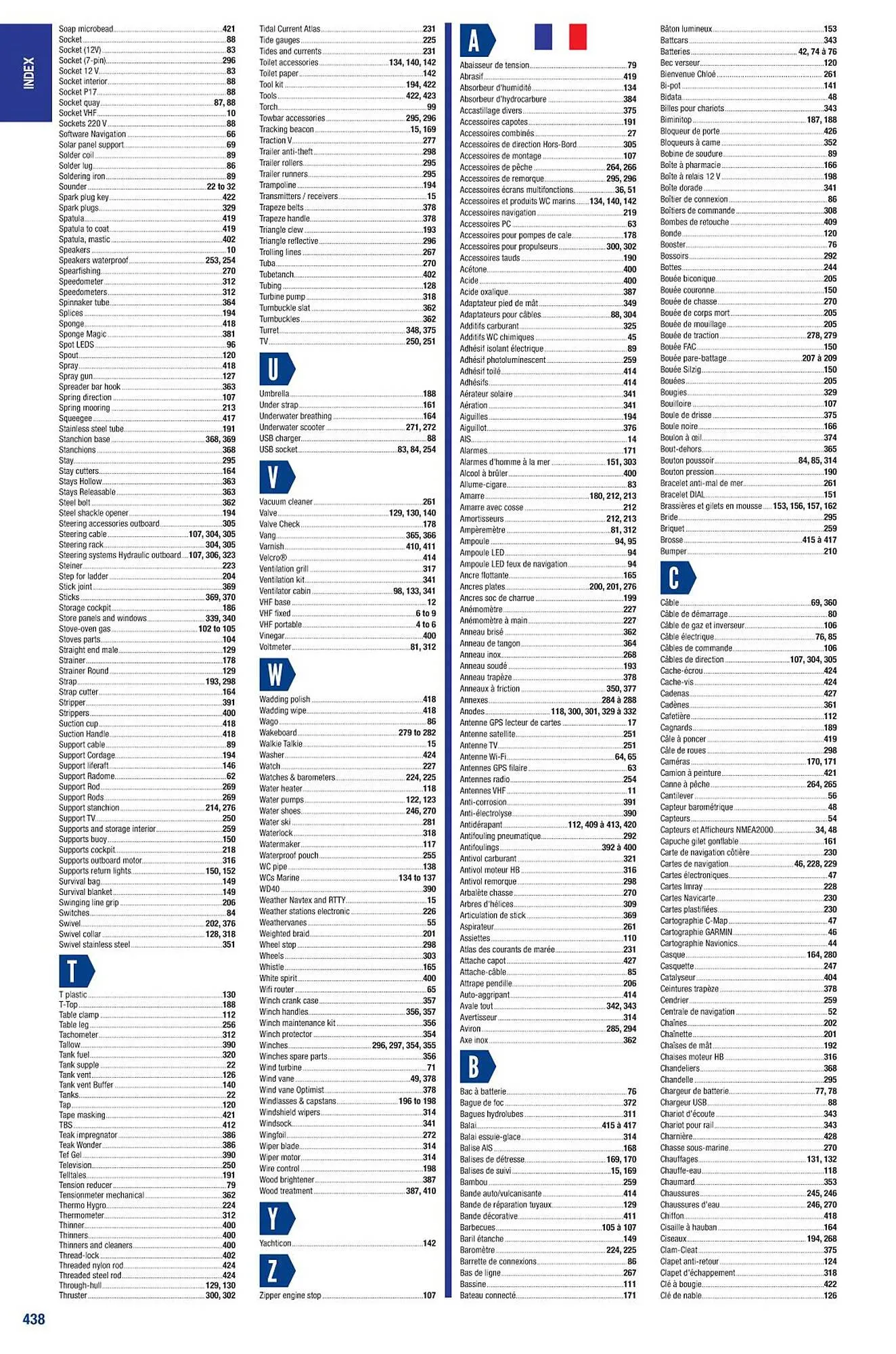 Catalogue Accastillage Diffusion du 1 mars au 31 décembre 2023 - Catalogue page 440