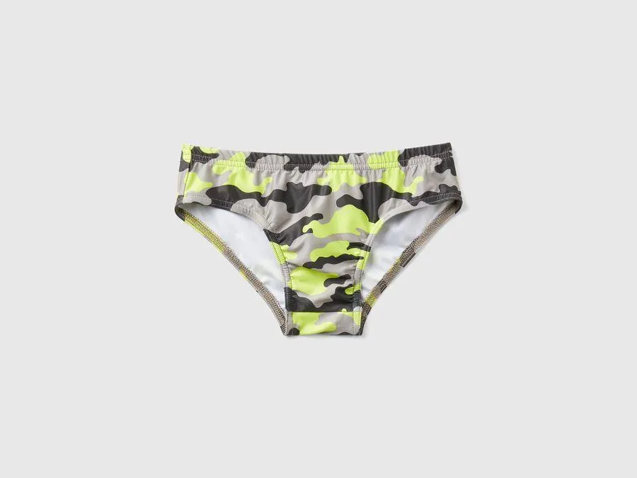 Slip de bain camouflage