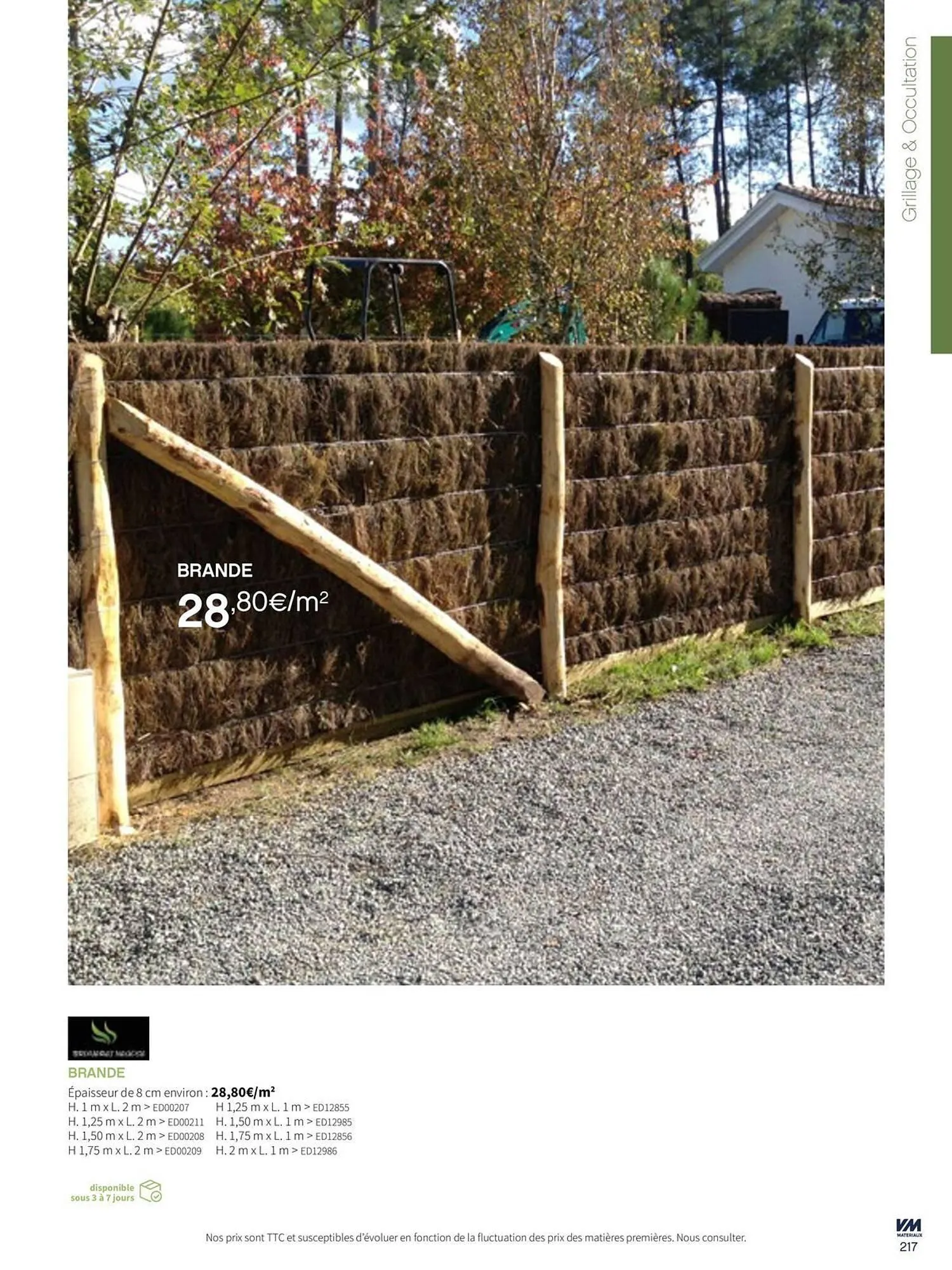 Catalogue VM Matériaux du 11 juin au 30 juin 2026 - Catalogue page 217