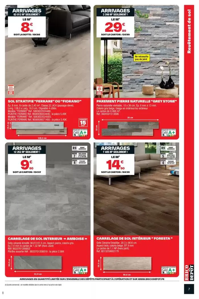 PRIX DÉPÔT du 14 mars au 27 mars 2025 - Catalogue page 7