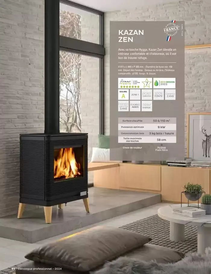 Le chauffage du futur a déjà 100 ans du 15 janvier au 31 mai 2025 - Catalogue page 62