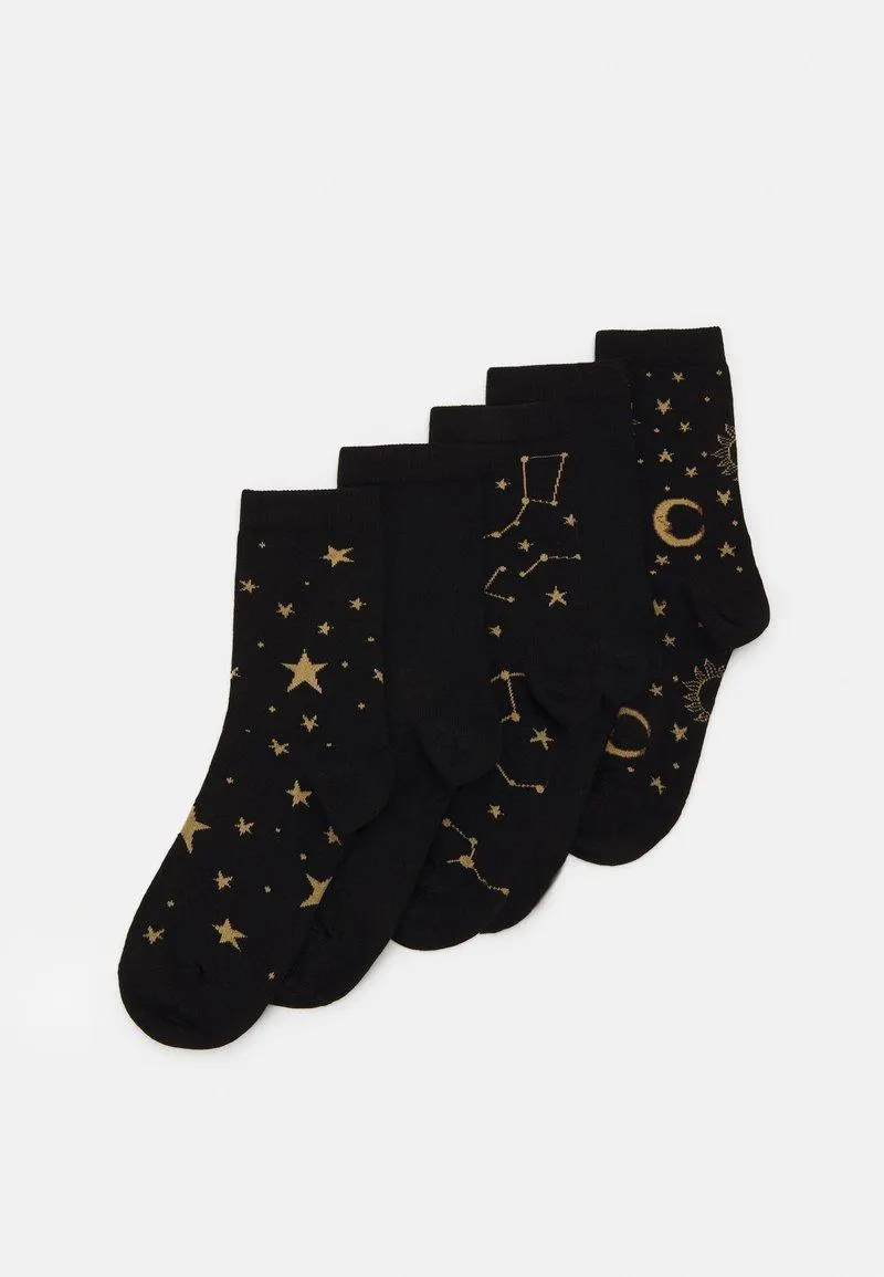 5 PACK - Chaussettes - black
