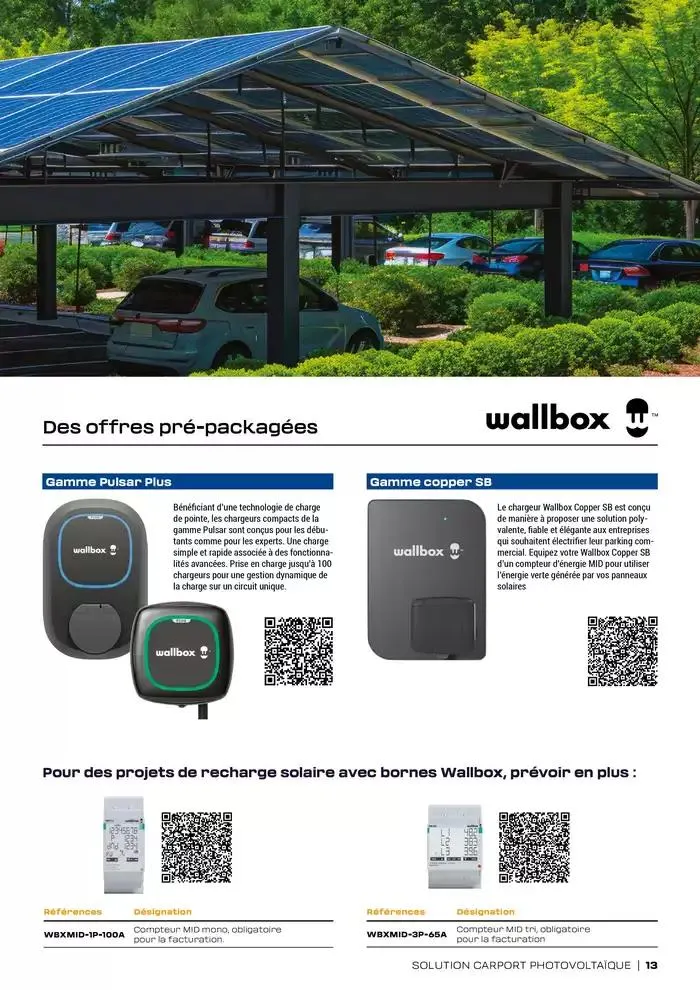 Les Essentiels du Carport Photovoltaïque 2025 du 4 février au 31 décembre 2025 - Catalogue page 13