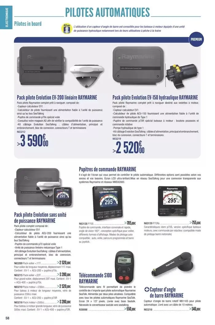 Catalogue Accastillage Diffusion 2025 du 1 janvier au 31 décembre 2025 - Catalogue page 60