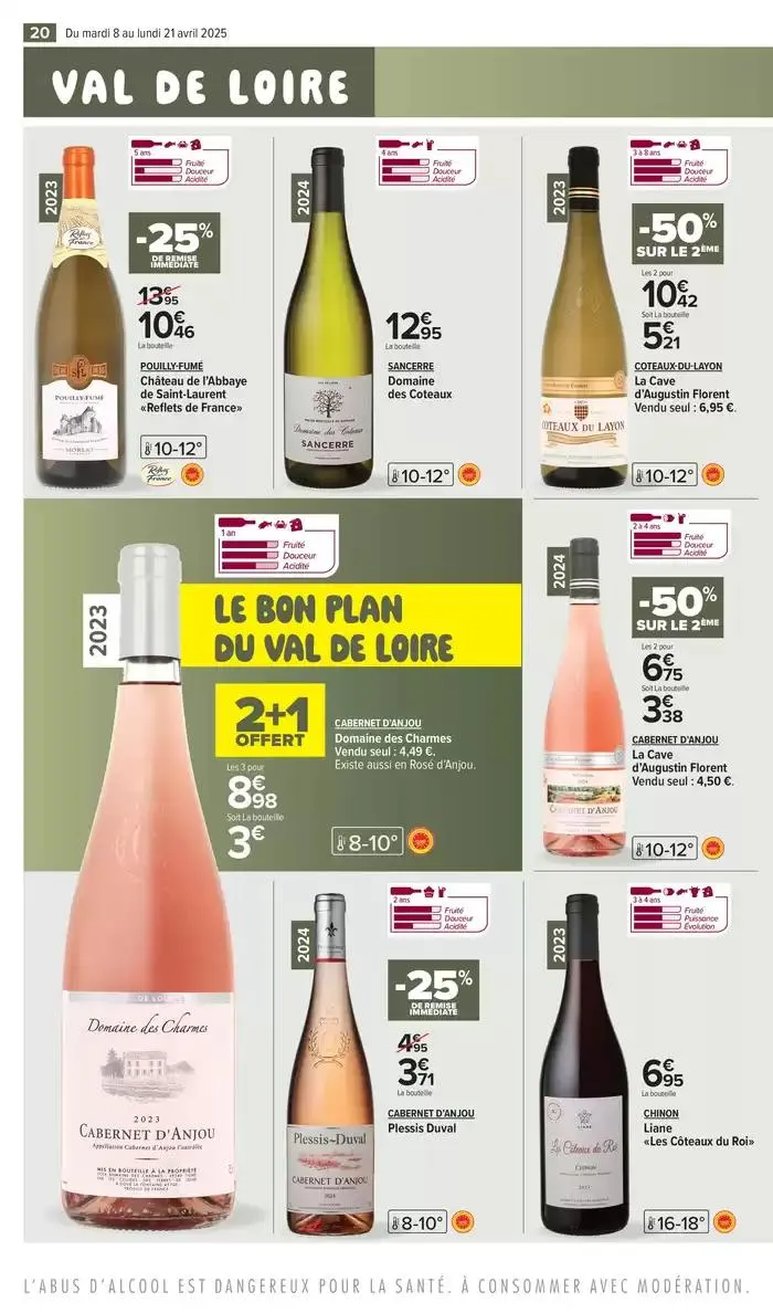 FOIRE AUX VINS DE PRINTEMPS du 8 avril au 21 avril 2025 - Catalogue page 22