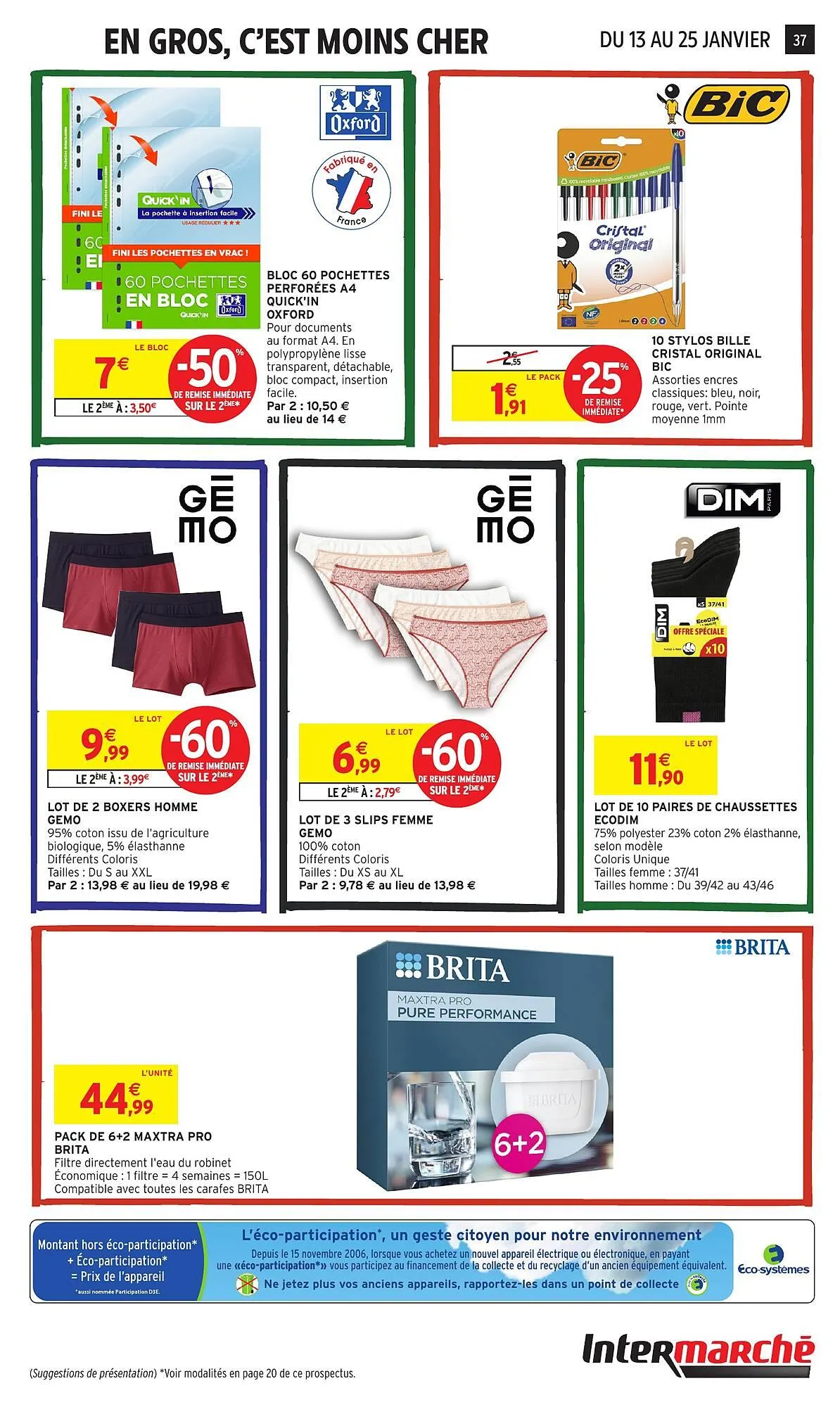 Catalogue Intermarché du 13 janvier au 25 janvier 2026 - Catalogue page 37