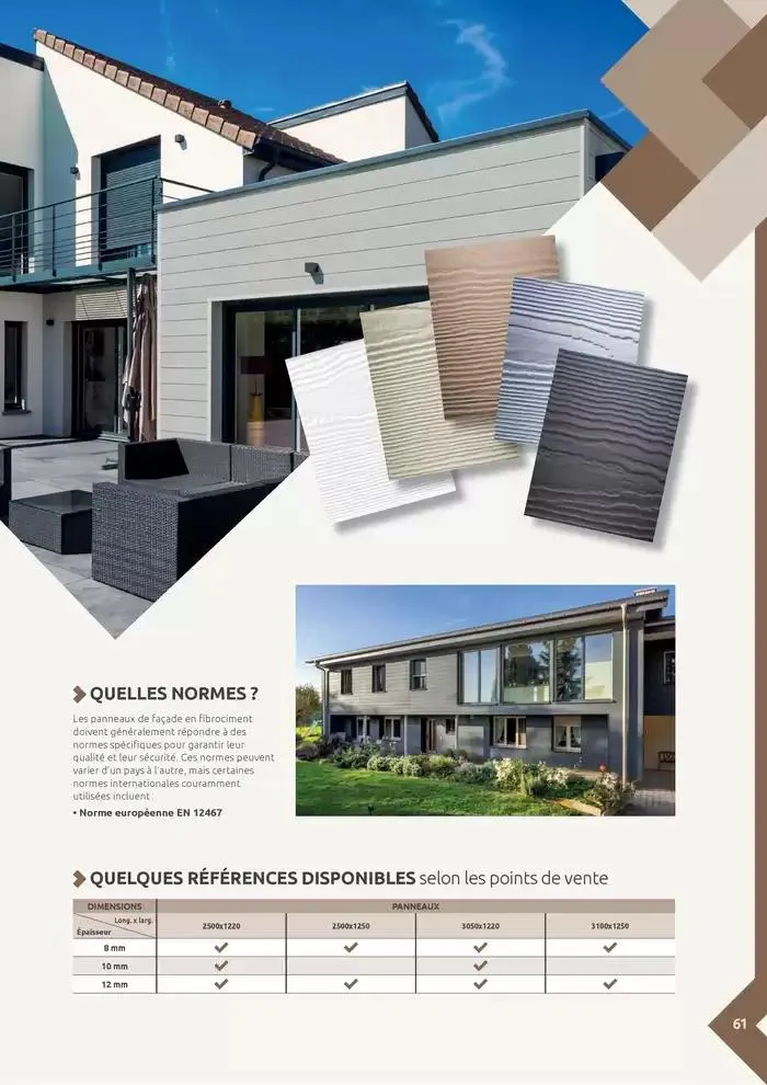 Aménagents Intérieurs du 9 décembre au 9 juin 2025 - Catalogue page 61