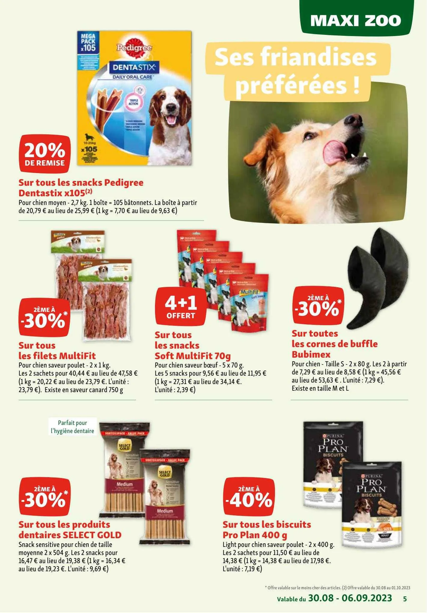 Catalogue Maxi Zoo du 25 août au 8 septembre 2023 - Catalogue page 5