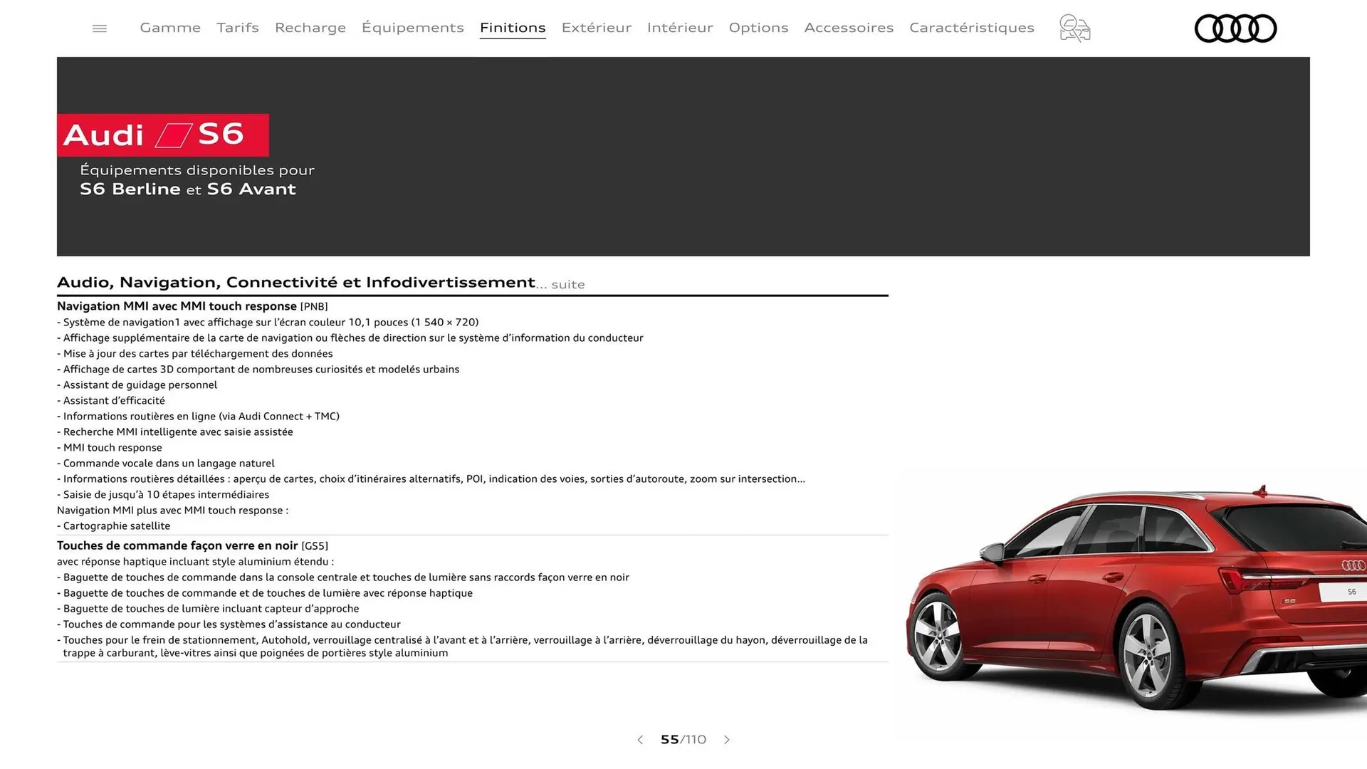 Catalogue Audi du 7 janvier au 31 janvier 2026 - Catalogue page 55