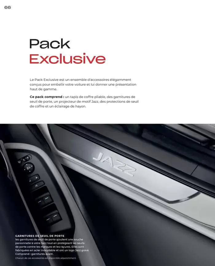 JAZZ e: Hev HYBRID du 7 janvier au 31 mai 2025 - Catalogue page 66