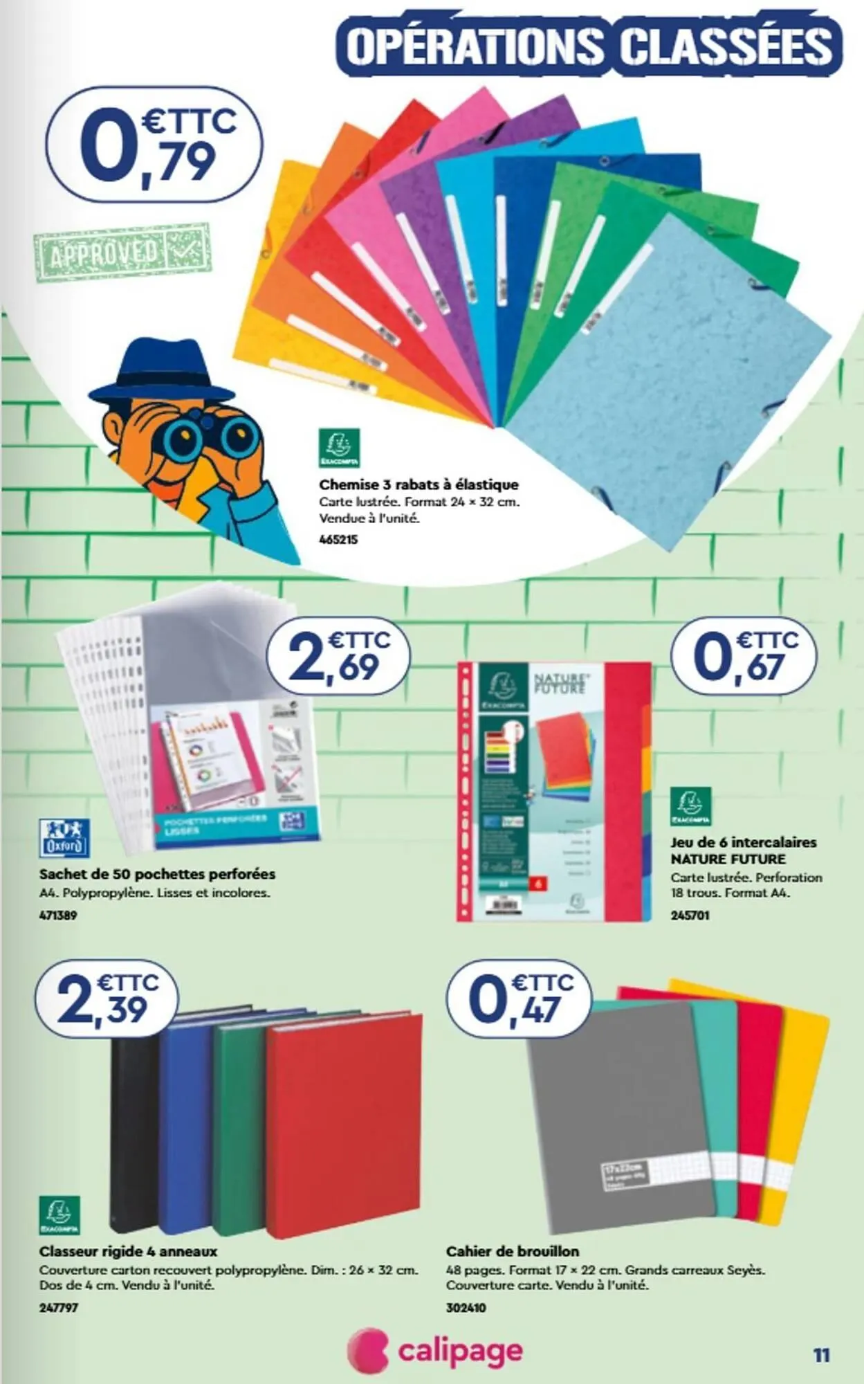 Catalogue Calipage du 10 juillet au 26 juillet 2025 - Catalogue page 11