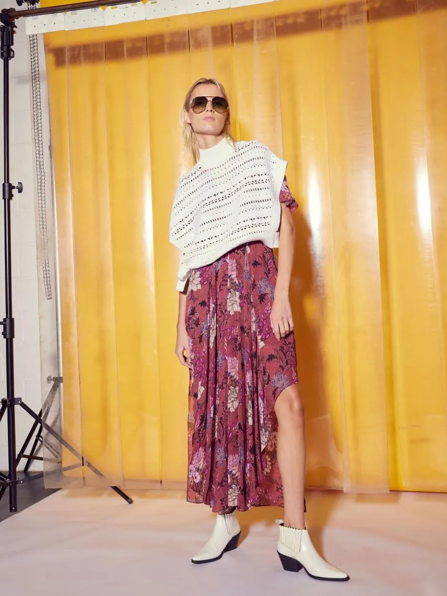 ALIA | Robe longue à imprimé