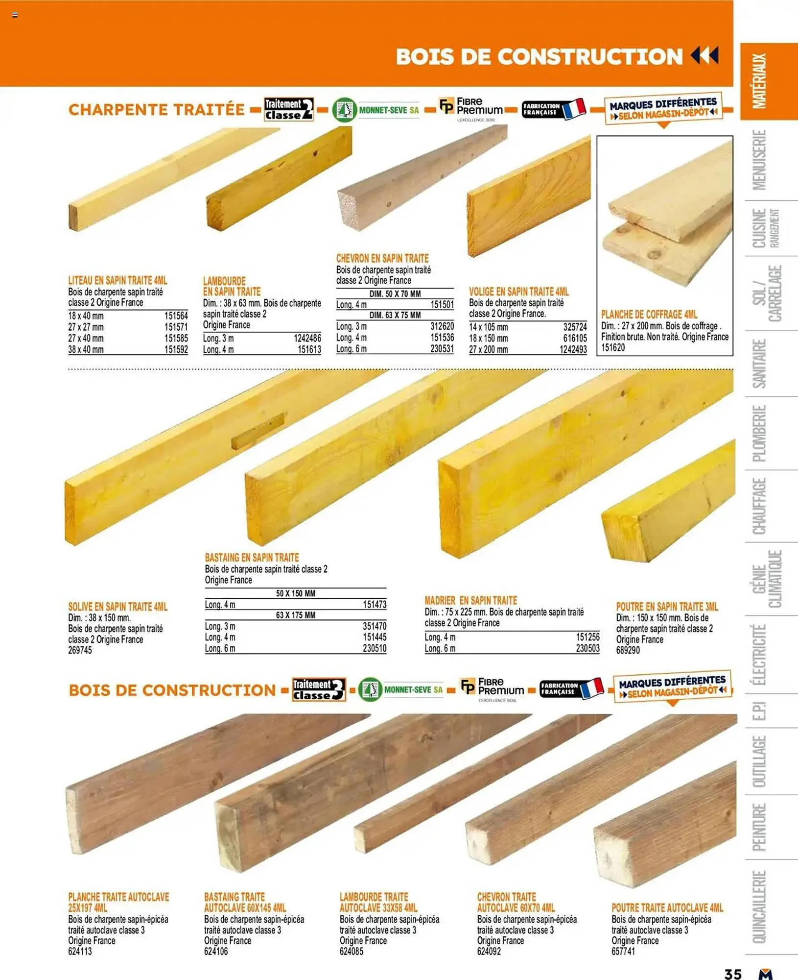 Catalogue Bricoman du 19 mars au 31 décembre 2025 - Catalogue page 35