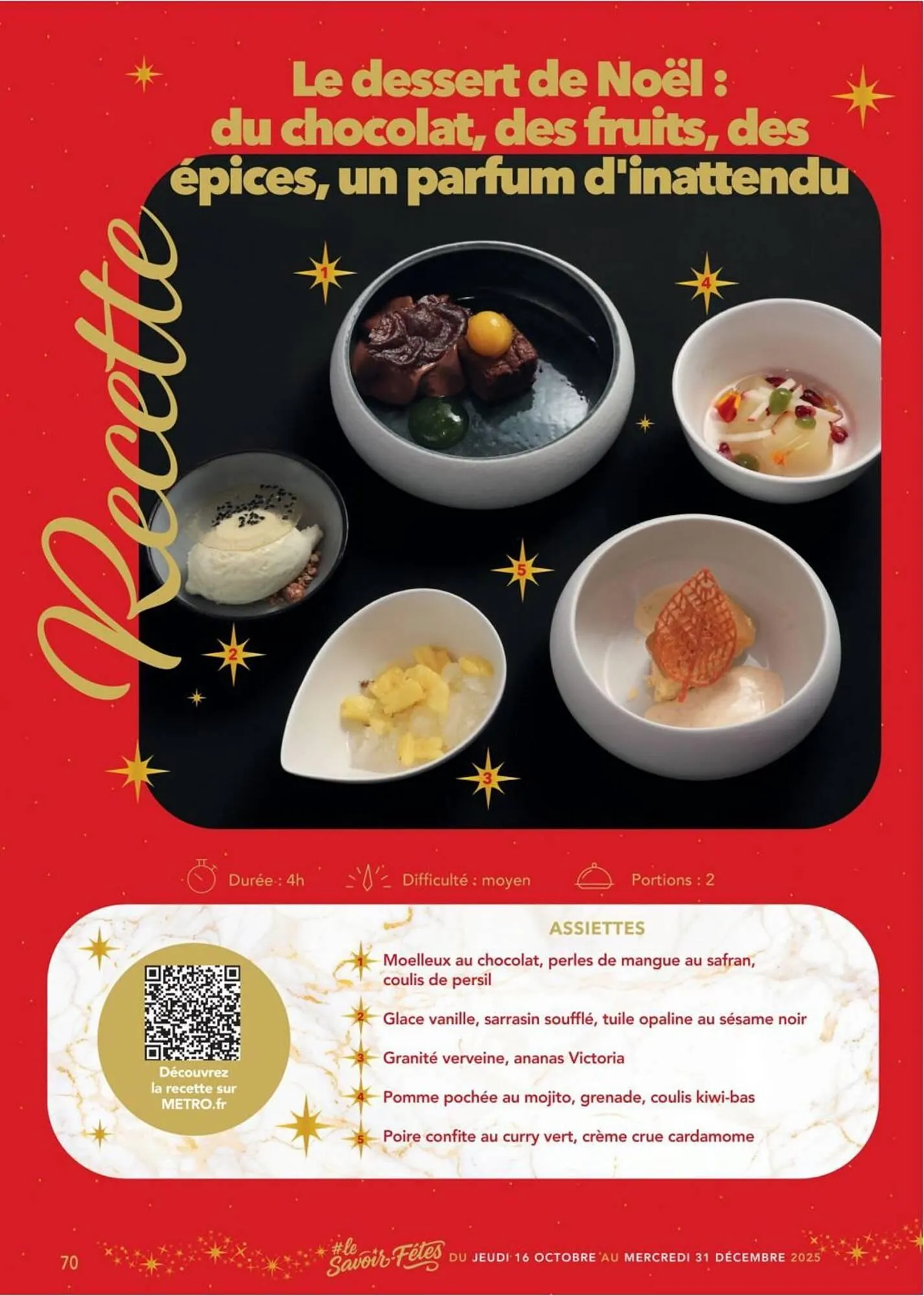 Catalogue METRO du 16 octobre au 31 décembre 2025 - Catalogue page 70