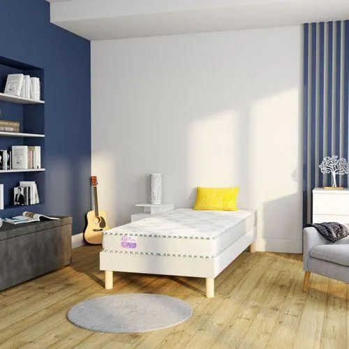 MERINOS Matelas mousse 90x190 cm ADMIRABLE ép.15 cm