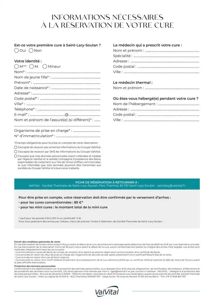 Fiche de réservation Saint-Lary-Soulan 2025 du 9 décembre au 31 décembre 2025 - Catalogue page 2