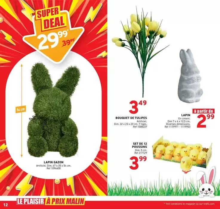 LE PLAISIR À PRIX MALIN du 25 mars au 31 mars 2025 - Catalogue page 12