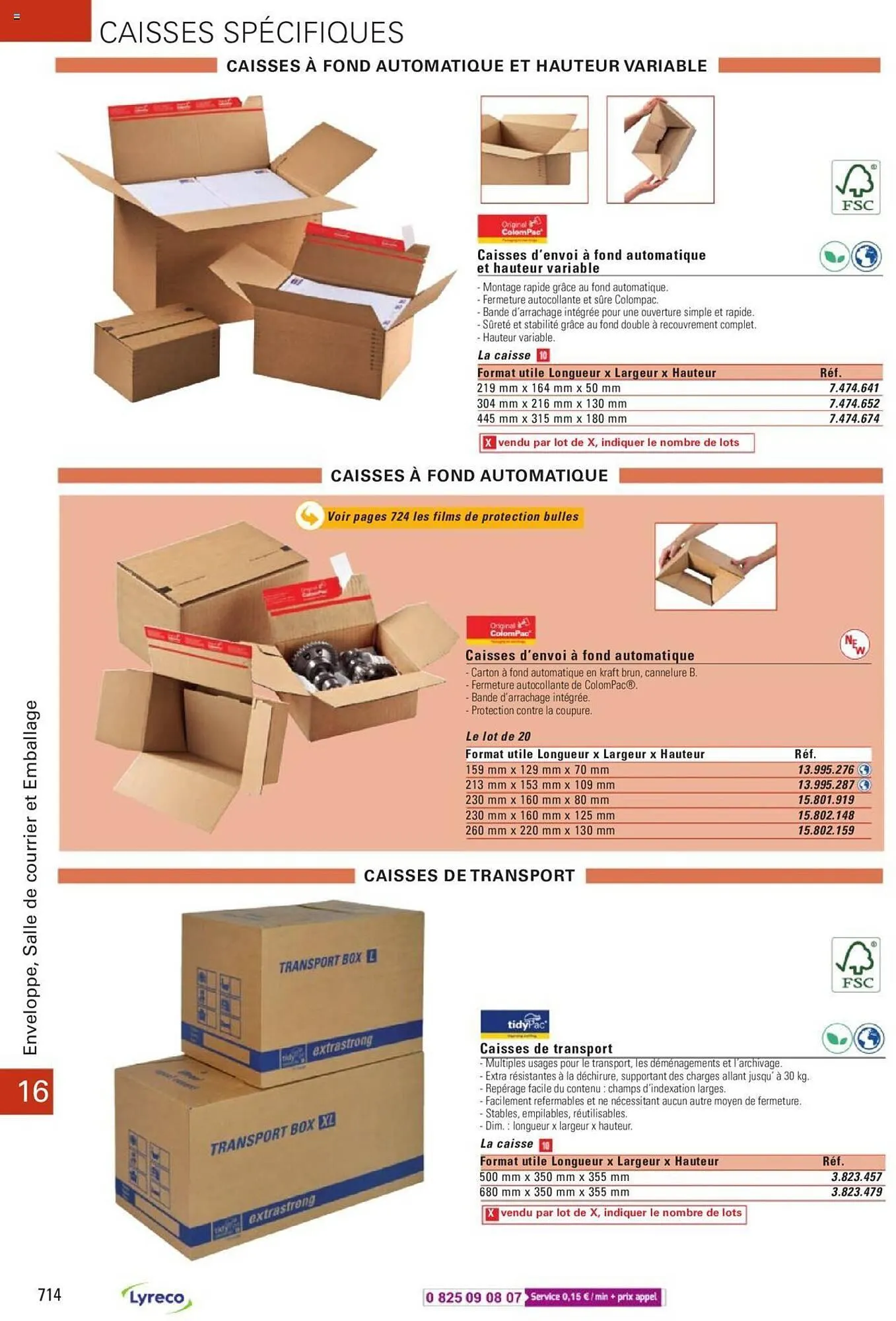 Catalogue Lyreco du 15 mai au 31 décembre 2023 - Catalogue page 714