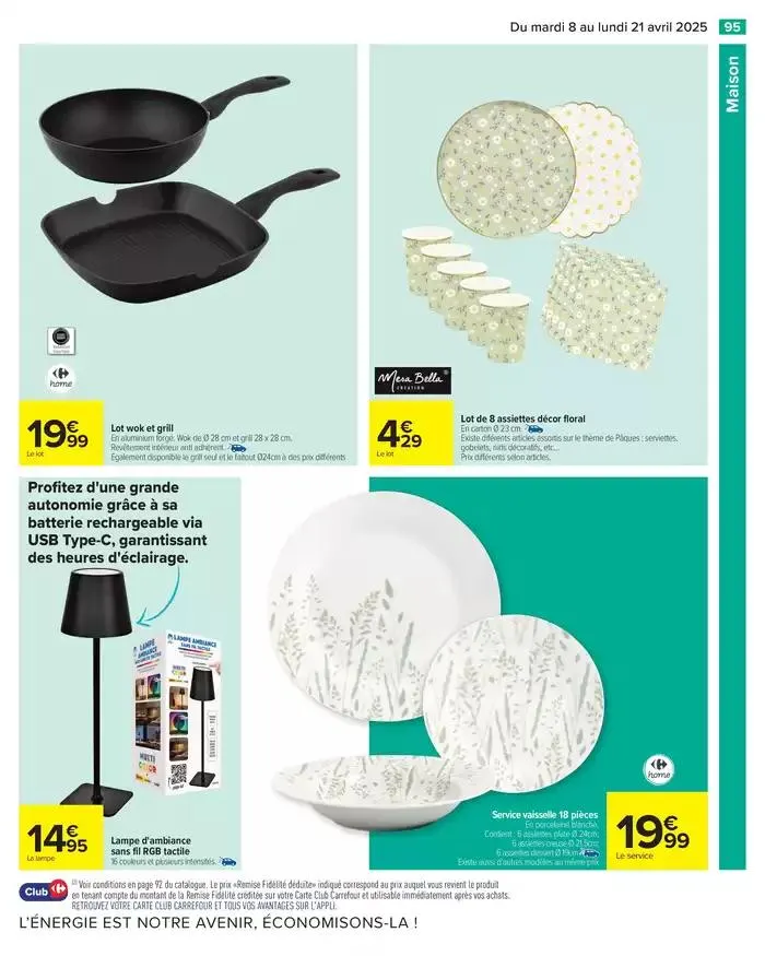 JOYEUSES PÂQUES & MEILLEURS PRIX du 8 avril au 21 avril 2025 - Catalogue page 97