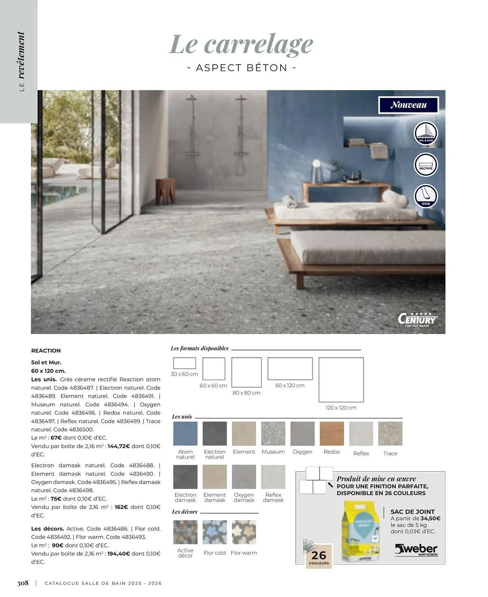 Catalogue Cedeo du 3 juin au 31 décembre 2025 - Catalogue page 308