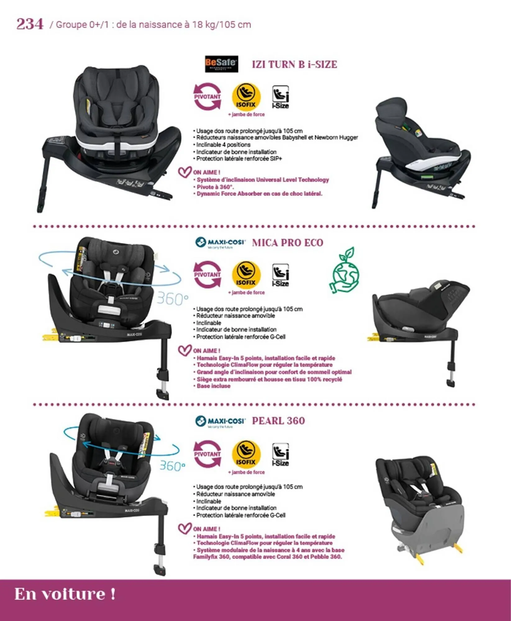 Catalogue autour de bébé du 31 mars au 31 janvier 2024 - Catalogue page 236