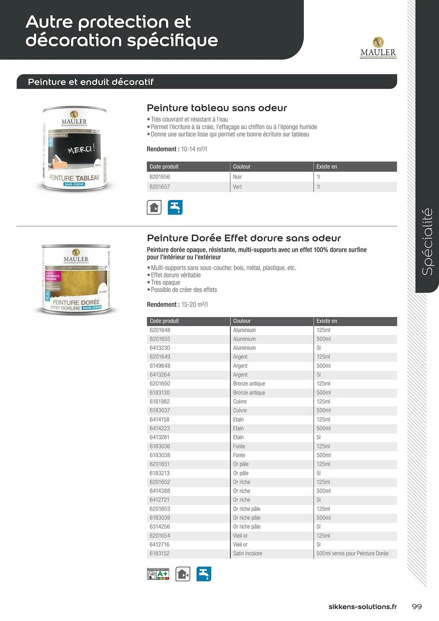 Catalogue Sikkens Solution du 8 janvier au 28 décembre 2025 - Catalogue page 99