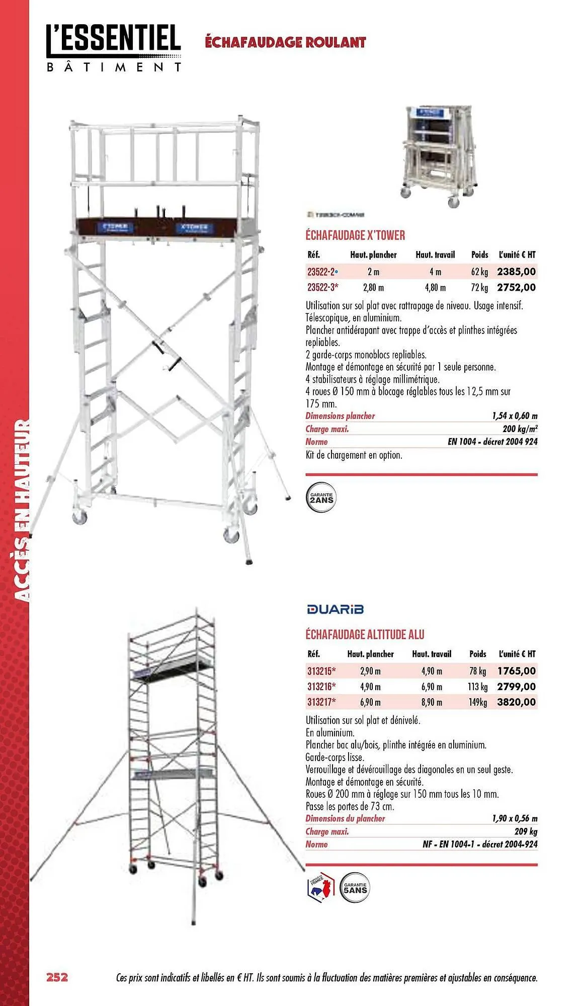 Catalogue Master Pro du 3 janvier au 31 décembre 2025 - Catalogue page 254