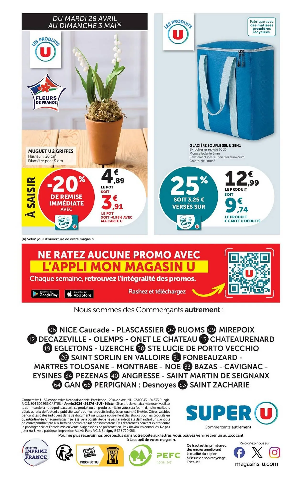 Catalogue Super U du 28 avril au 10 mai 2026 - Catalogue page 52