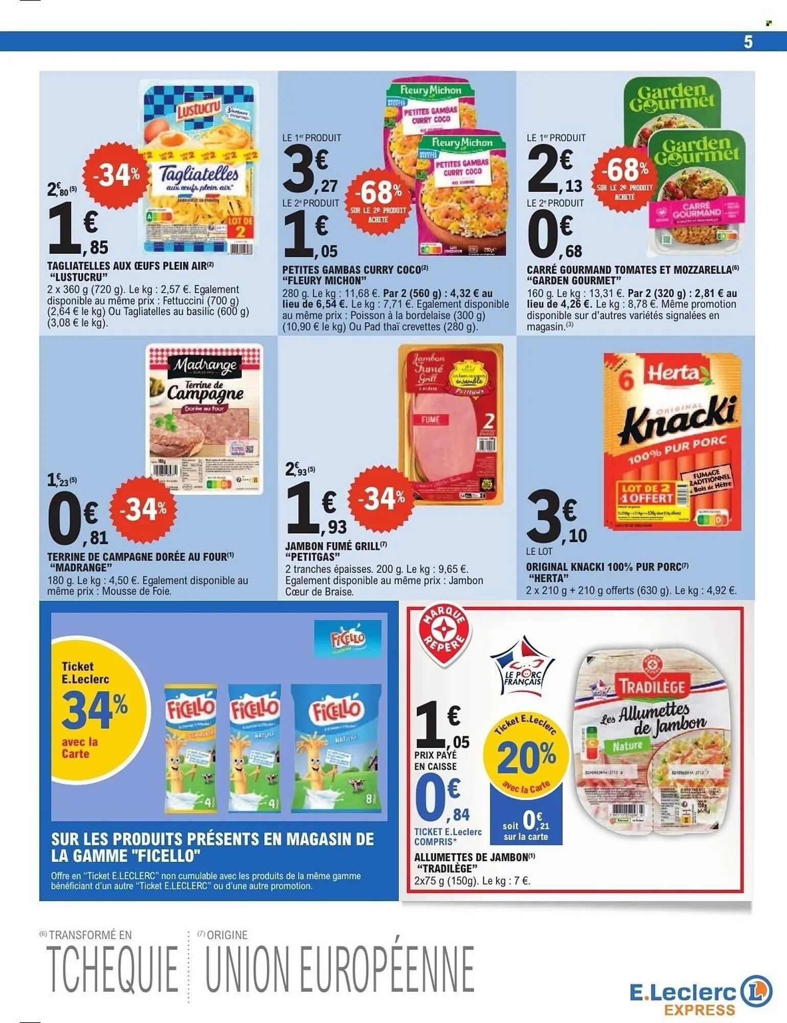 Catalogue E.Leclerc du 3 mars au 14 mars 2026 - Catalogue page 5
