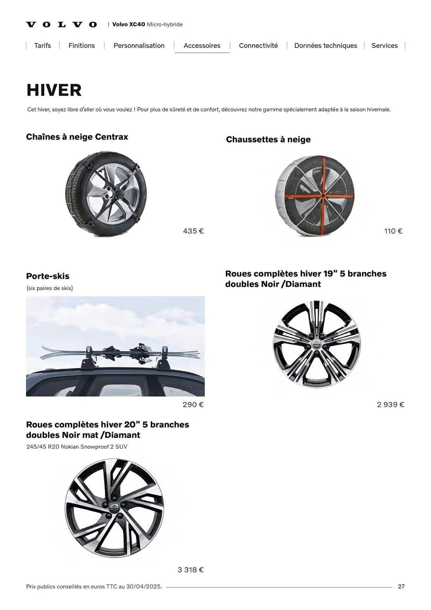 Catalogue VOLVO du 7 janvier au 31 janvier 2027 - Catalogue page 27
