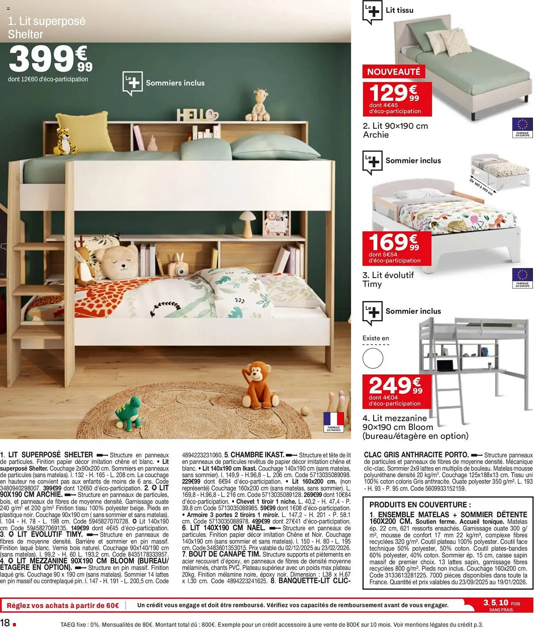 Catalogue BUT du 23 décembre au 19 janvier 2026 - Catalogue page 18