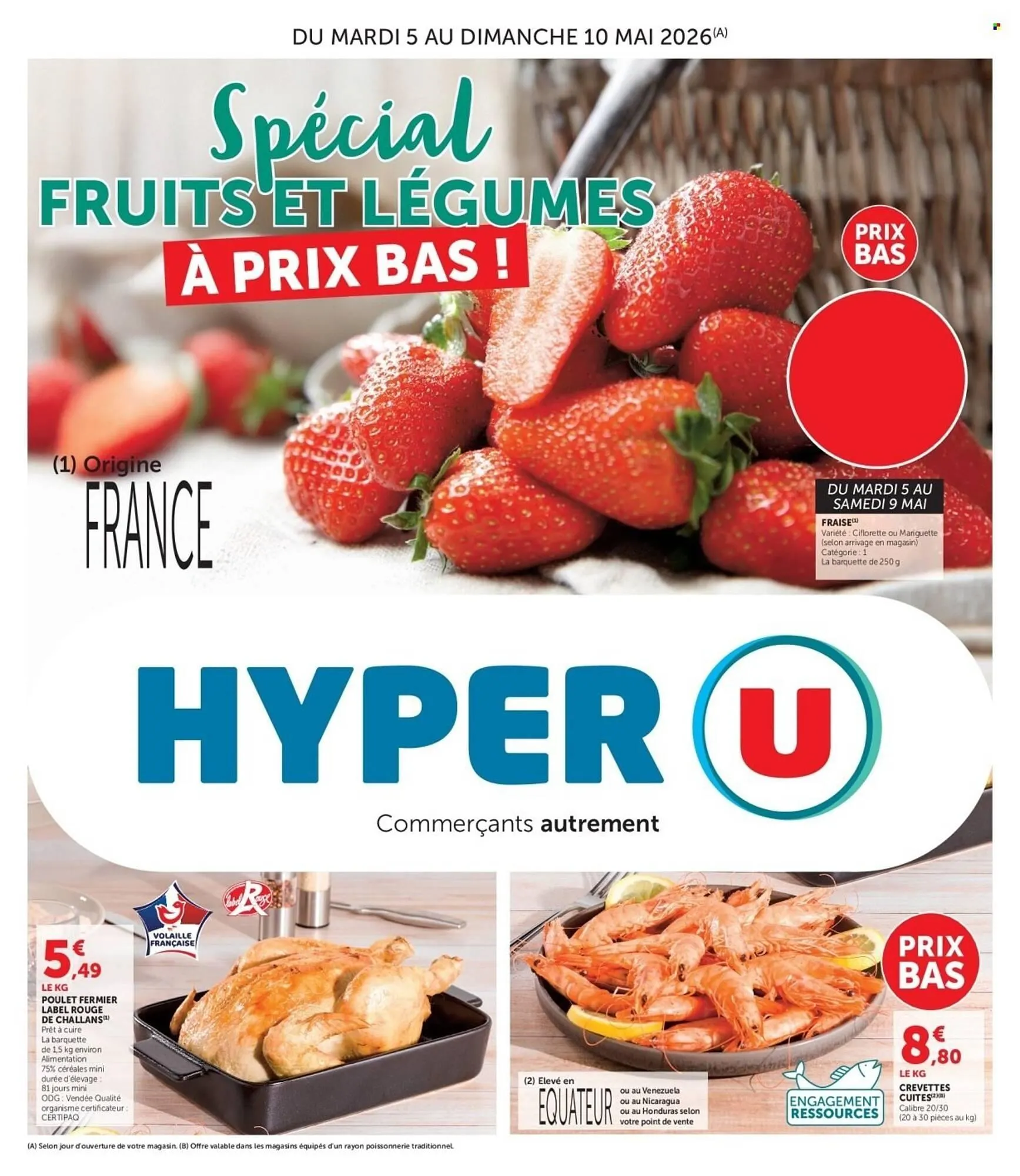 Catalogue Hyper U du 5 mai au 10 mai 2026 - Catalogue page 1