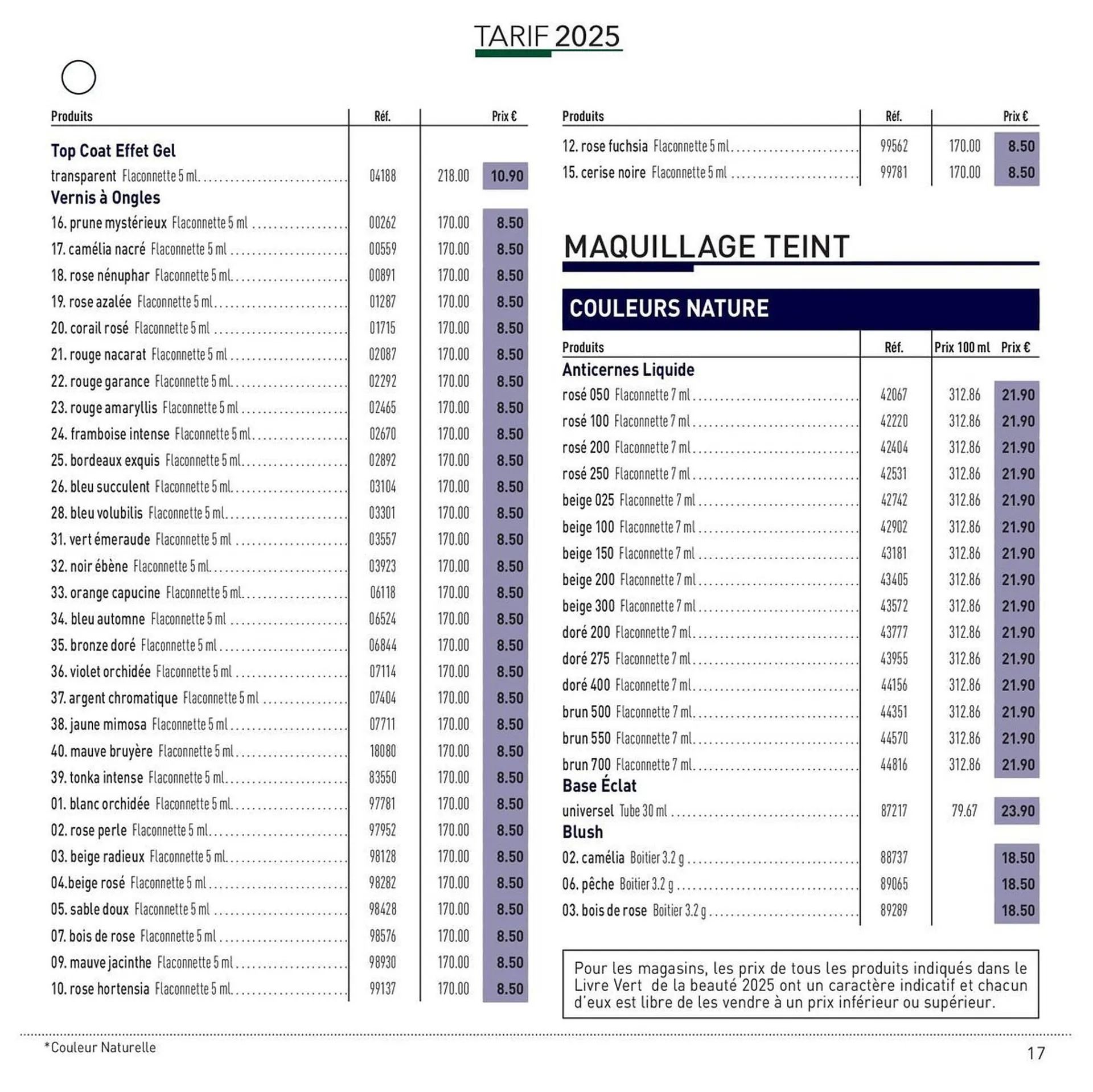 Catalogue Yves Rocher du 23 avril au 31 décembre 2025 - Catalogue page 17