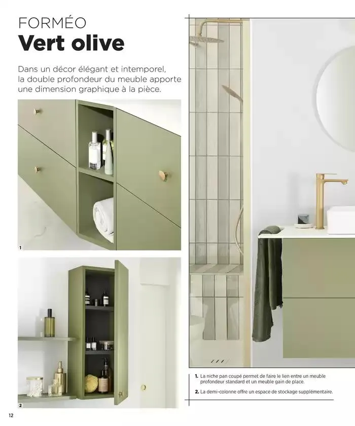 MEUBLES FORMÉO Edition 2025 du 15 avril au 31 décembre 2025 - Catalogue page 12