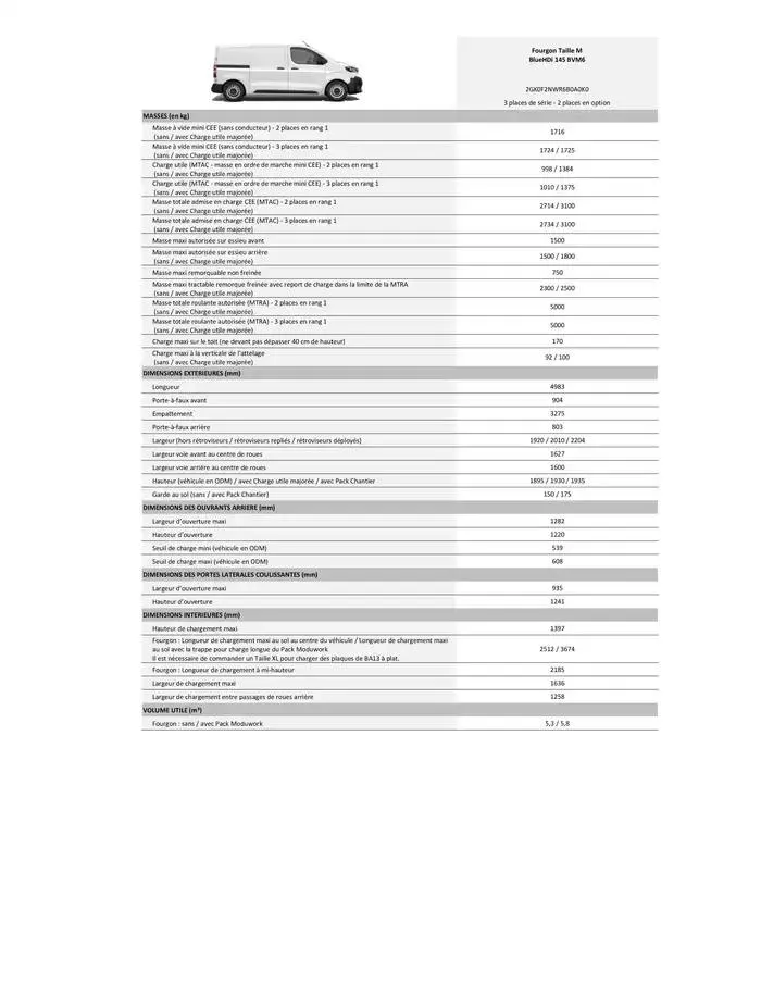 Opel Vivaro du 4 avril au 4 avril 2026 - Catalogue page 5