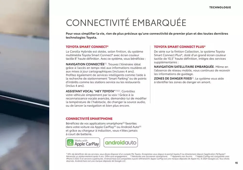 Toyota Corolla  du 2 décembre au 30 novembre 2025 - Catalogue page 15