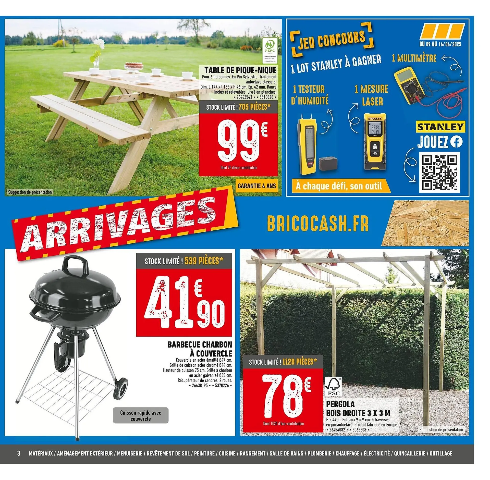 Catalogue Brico Cash du 6 juin au 19 juin 2025 - Catalogue page 3