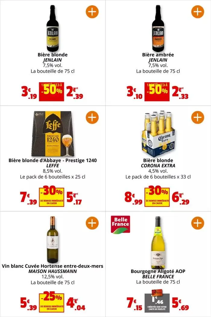 LA CHASSE AUX PROMOS EST OUVERTE ! du 9 avril au 21 avril 2025 - Catalogue page 40
