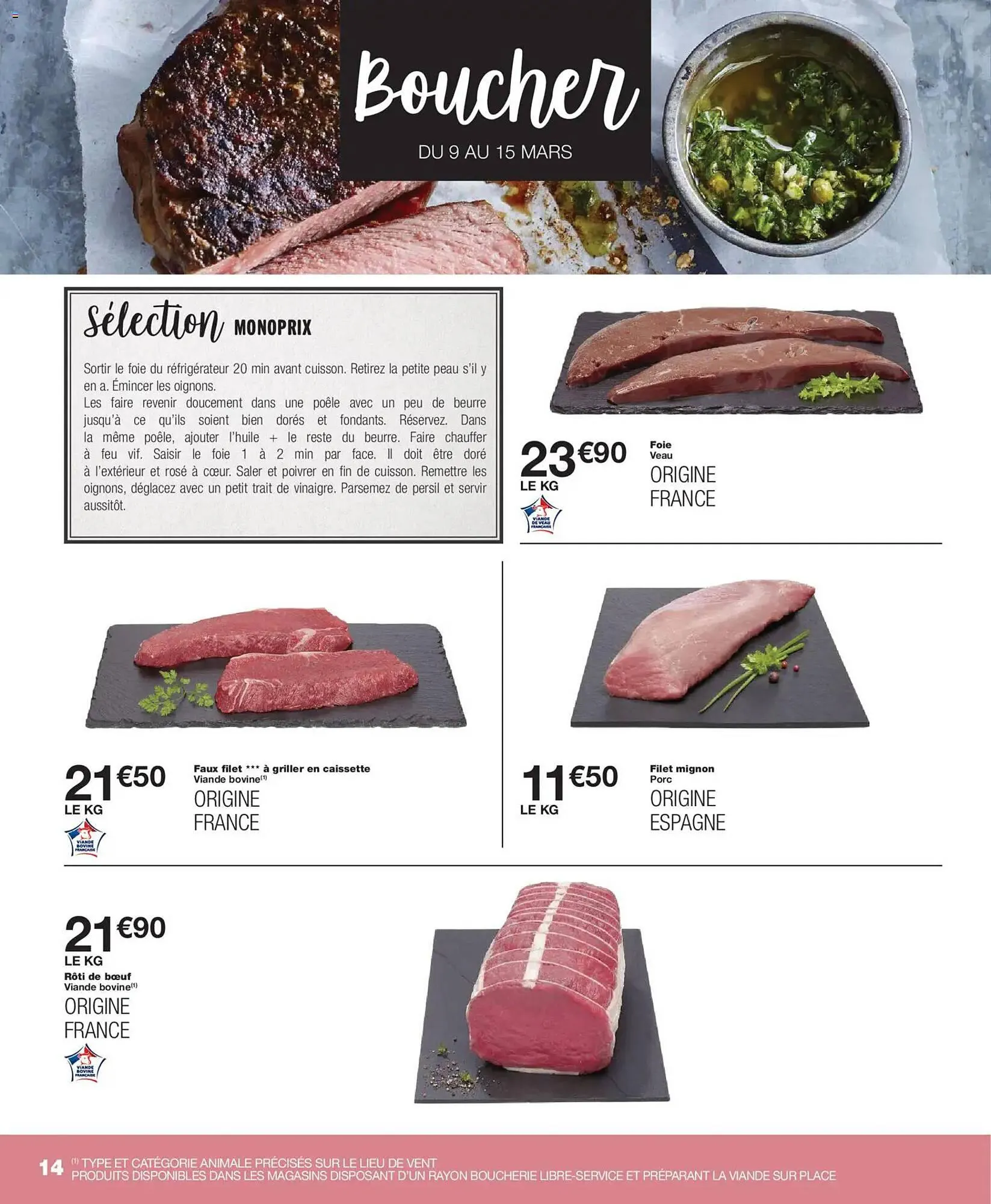 Catalogue Monoprix du 3 mars au 22 mars 2026 - Catalogue page 14