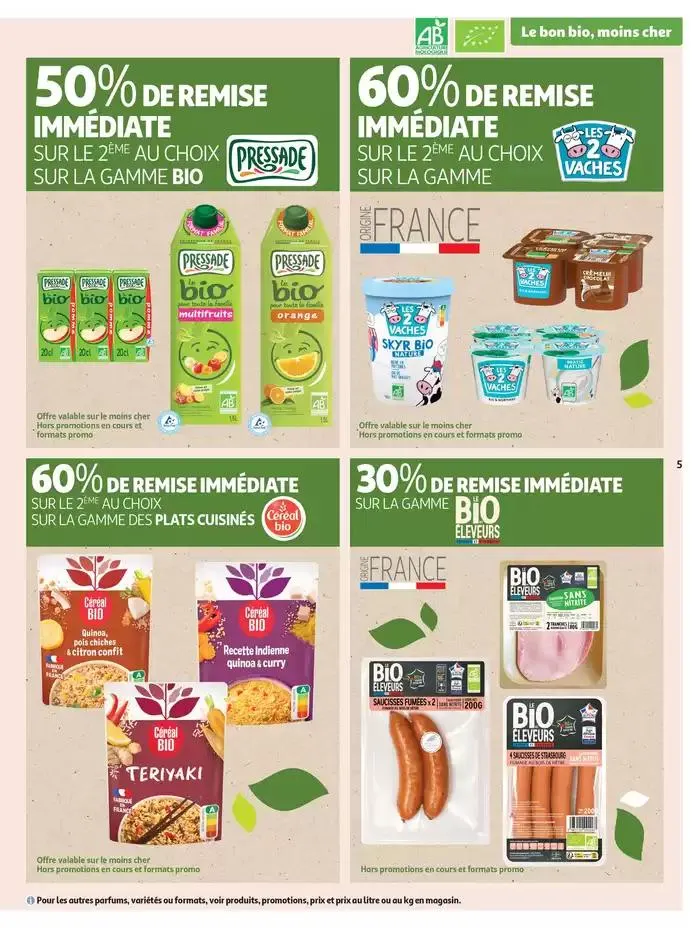 Tout le bio à prix sain du 13 mai au 25 mai 2025 - Catalogue page 5