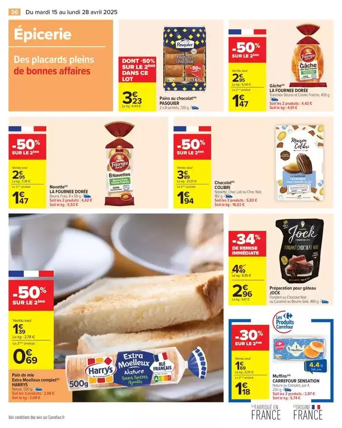 CRÊPES PARTY du 15 avril au 28 avril 2025 - Catalogue page 38