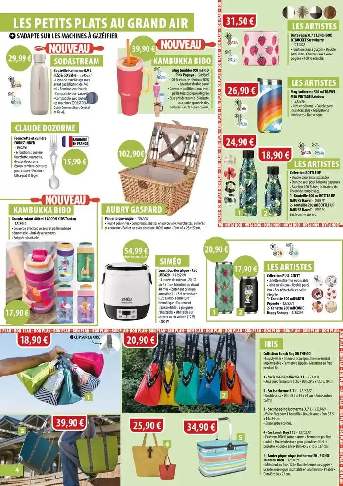 Les beaux jours S'invitent à table du 12 mai au 22 juin 2025 - Catalogue page 4